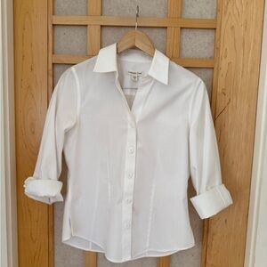 White Button-Up Shirt XS